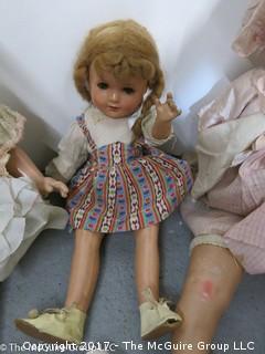 3 vintage dolls 