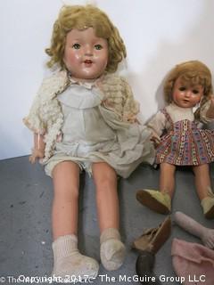 3 vintage dolls 