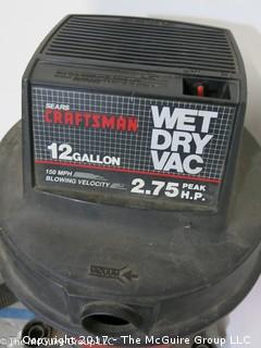 Craftsman 2.75HP 12 gal. Wet/Dry Vac