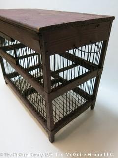 Birdcage;  16 x 9 x 13"T