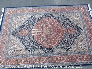 Oriental wool carpet;  85" x 130"  (7"1" x 10' 10")