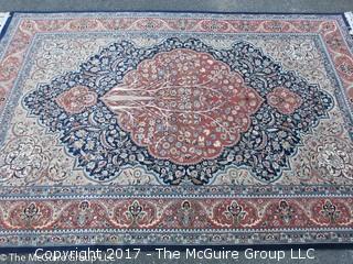 Oriental wool carpet;  85" x 130"  (7"1" x 10' 10")