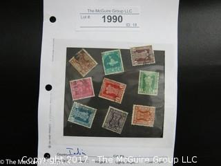 (#1990) Collectible Postage Stamps including World: India