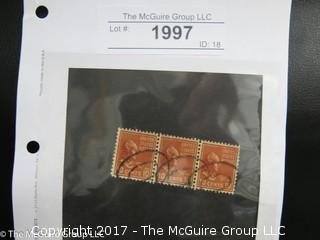 (#1997) Collectible Postage Stamps including U.S. cancels 