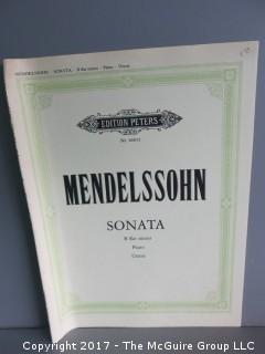 Collection of Sheet Music.  See all the photos