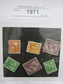 (#1971) Collectible Postage Stamps including world: New Zealand