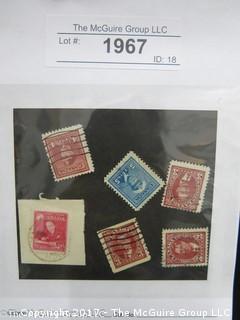 (#1967) Collectible Postage Stamps including world: Canada