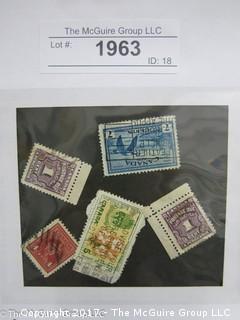 (#1963) Collectible Postage Stamps including world: Canada 