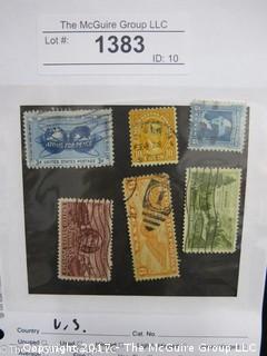 (#1383) Collectible Postage Stamps including U.S. 