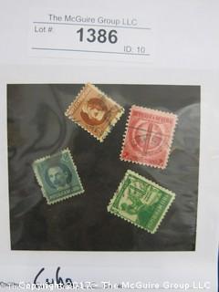 (#1386) Collectible Postage Stamps including world: Cuba