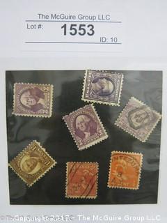 (#1553) Collectible Postage Stamps including U.S. 