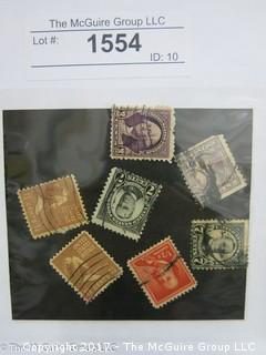 (#1554) Collectible Postage Stamps including U.S. 