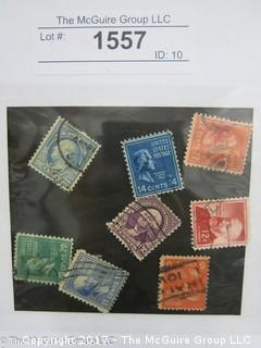 (#1557) Collectible Postage Stamps including U.S. 