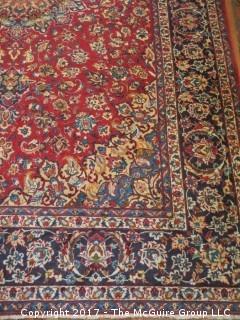 Iranian Bidabadi carpet; 10'3" x 13' 10"