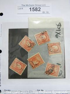 (#1582) Collectible Postage Stamps including U.S. 