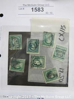 (#1583) Collectible Postage Stamps including U. S.