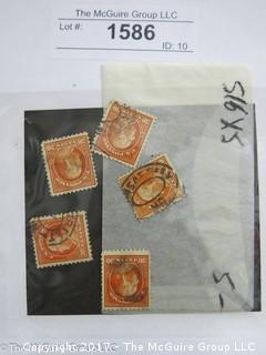 (#1586) Collectible Postage Stamps including U.S.