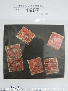 (#1607) Collectible Postage Stamps including U.S. 