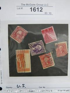 (#1612) Collectible Postage Stamps including U.S. 