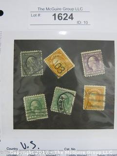 (#1624) Collectible Postage Stamps including U.S. 