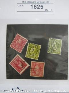 (#1625) Collectible Postage Stamps including U.S. 