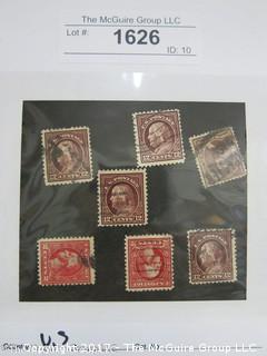 (#1626) Collectible Postage Stamps including U.S. 