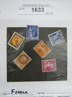 (#1633) Collectible Postage Stamps including France