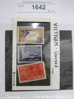 (#1642) Collectible Postage Stamps including Vietnam