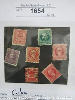 (#1654) Collectible Postage Stamps including Cuba