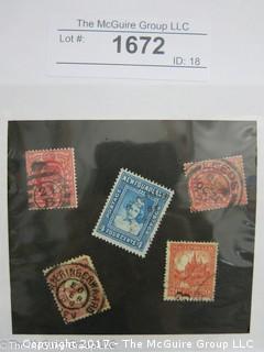 (#1672) Collectible Postage Stamps including World 