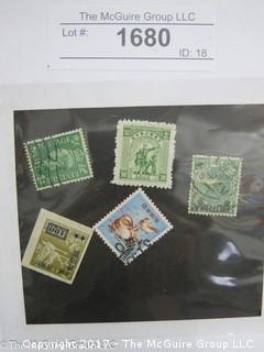 (#1680) Collectible Postage Stamps including Asian 