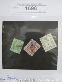 (#1698) Collectible Postage Stamps including Spain