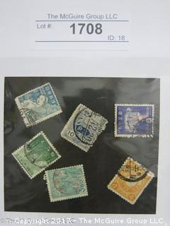 (#1708) Collectible Postage Stamps including Asian