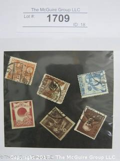 (#1709) Collectible Postage Stamps including Asian