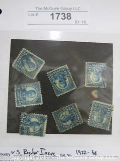 (#1738) Collectible Postage Stamps including U.S. 