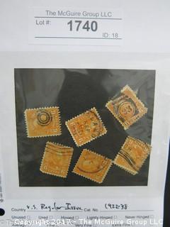 (#1740) Collectible Postage Stamps including U.S. 