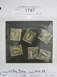 (#1747) Collectible Postage Stamps including U.S. 