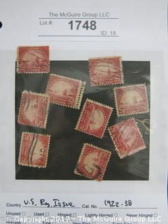 (#1748) Collectible Postage Stamps including U.S. 