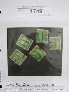 (#1749) Collectible Postage Stamps including U.S. 