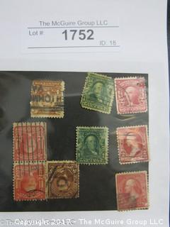 (#1752) Collectible Postage Stamps including U.S. 