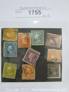 (#1755) Collectible Postage Stamps including U.S. 