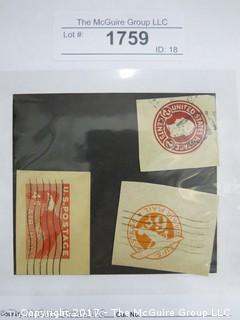 (#1759) Collectible Postage Stamps including U.S. 