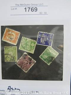 (#1769) Collectible Postage Stamps including Asia