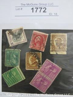 (#1772) Collectible Postage Stamps including U.S. 