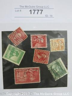 (#1777) Collectible Postage Stamps including U.S. 