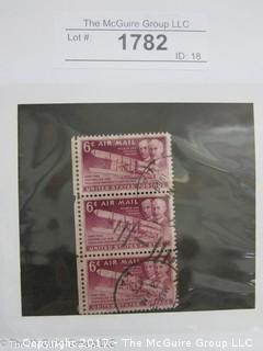 (#1782) Collectible Postage Stamps including U.S. 