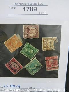 (#1789) Collectible Postage Stamps including U.S. 