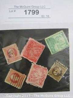 (#1799) Collectible Postage Stamps including Cuba