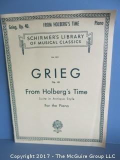 Collection of Sheet Music.  See all the photos