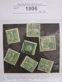 (#1806) Collectible Postage Stamps including Cuba